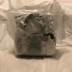 Michael Michael Kors Bedford Legacy Mini Leather Duffle Crossbody bag.